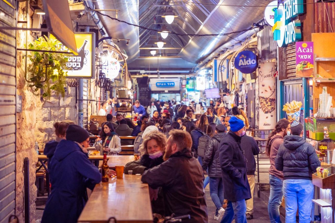 Hotel Brown Machne Yehuda Jeruzalém Exteriér fotografie