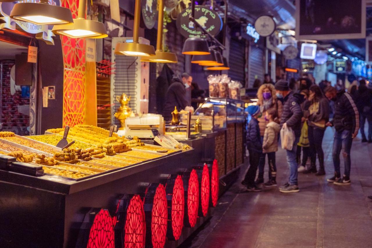 Hotel Brown Machne Yehuda Jeruzalém Exteriér fotografie
